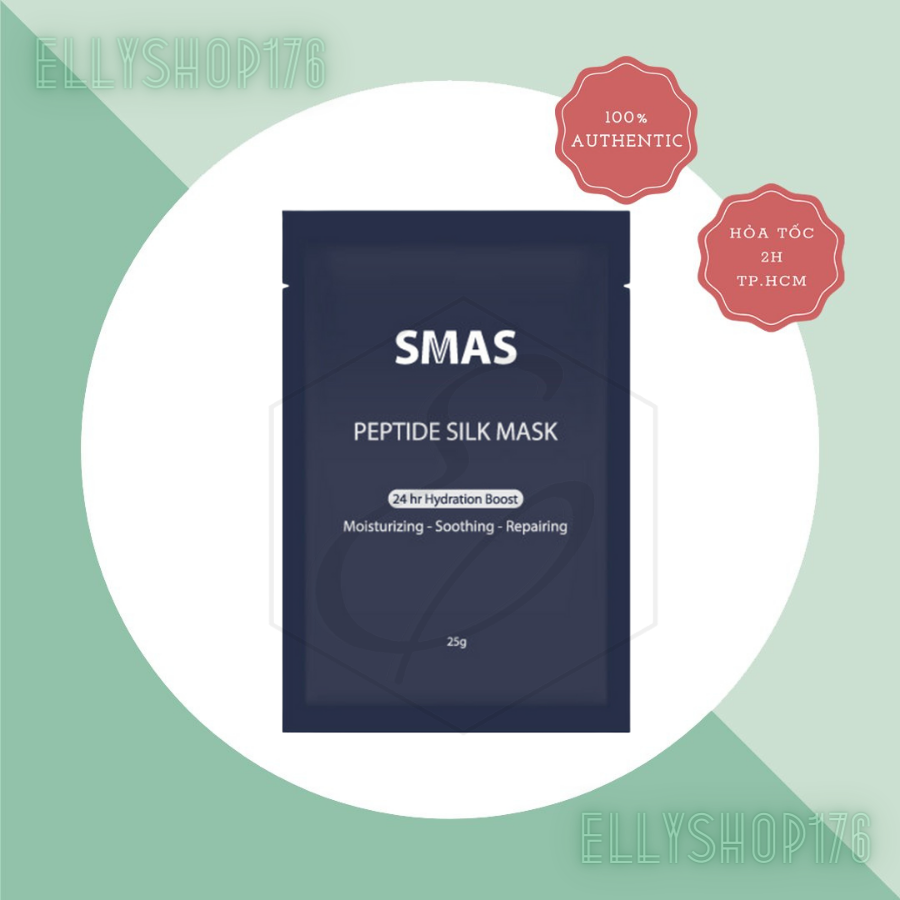 Mặt Nạ Cấp Ẩm, Phục Hồi Da SMAS Peptide Silk Mask 24H Hydration Boost